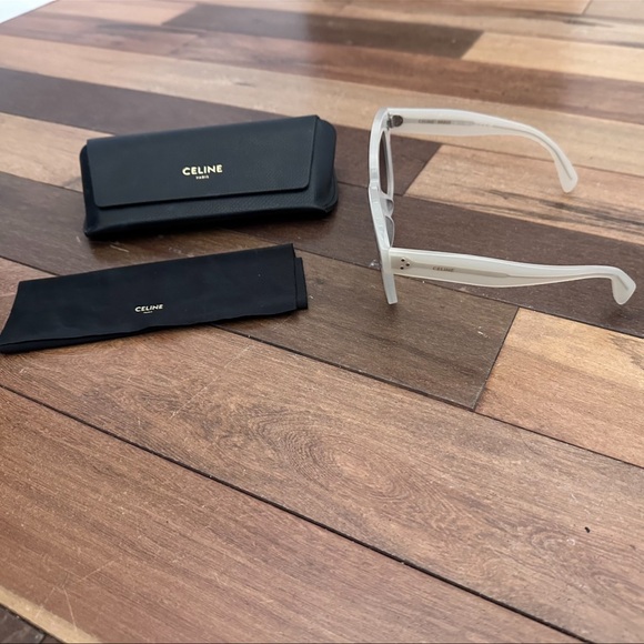 CELINE CL4002UN 54mm Ivory Sunglasses - Picture 2 of 8